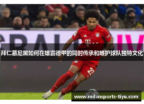 拜仁慕尼黑如何在雄霸德甲的同时传承和维护球队独特文化